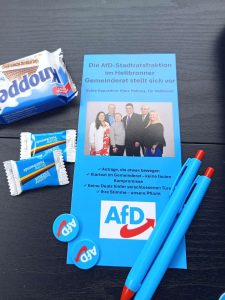 Der neue Flyer und andere Giveaways